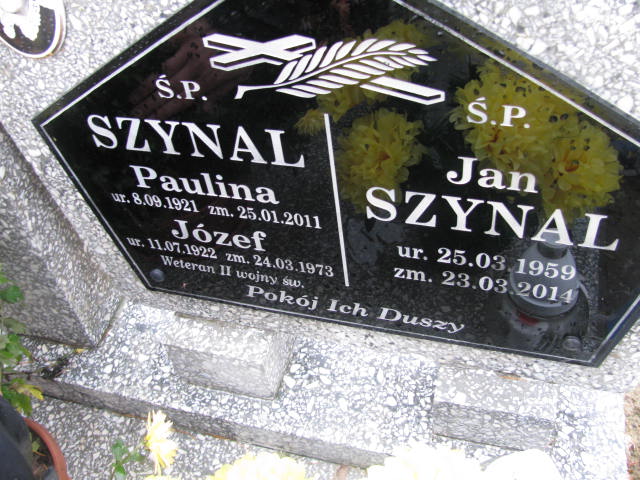 Jan Szynal 1959 Lubaczów Mokrzyca Zakład usług - Grobonet - Wyszukiwarka osób pochowanych