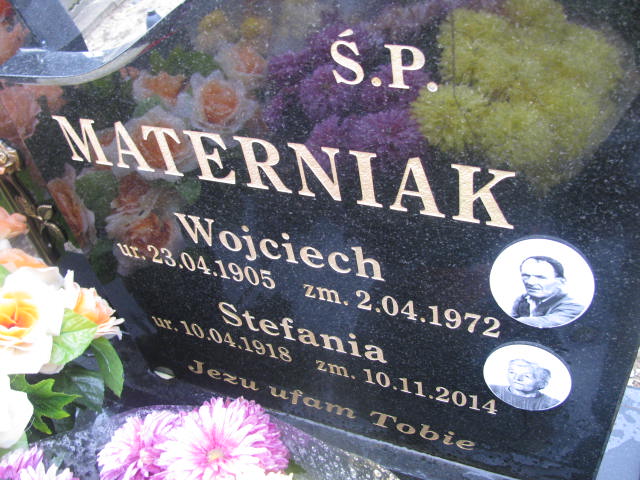 Grób Wojciech Materniak