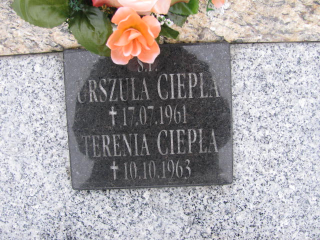 Teresa Ciepła Lubaczów Mokrzyca Zakład usług - Grobonet - Wyszukiwarka osób pochowanych