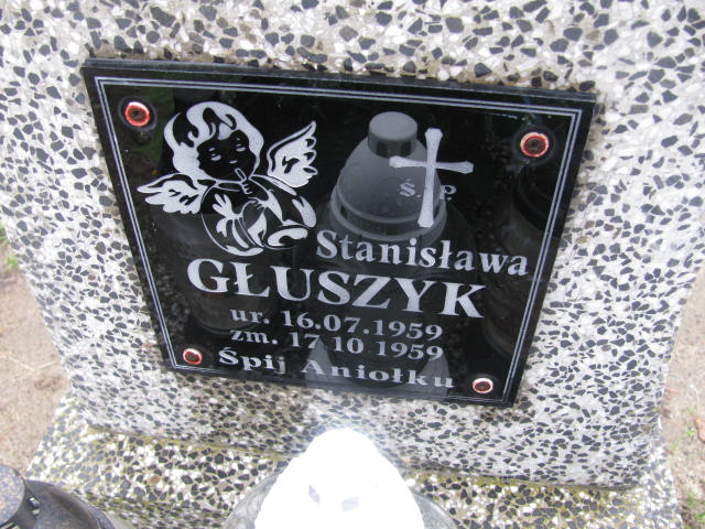 Grób Stanisława Głuszyk
