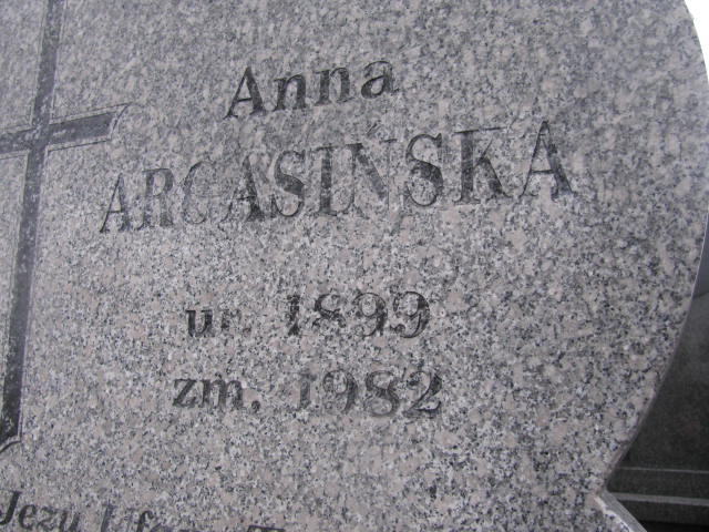 Anna Argasińska 1898 Lubaczów Mokrzyca Zakład usług - Grobonet - Wyszukiwarka osób pochowanych