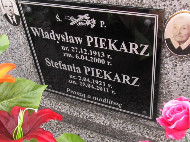 Grób Stefania Piekarz