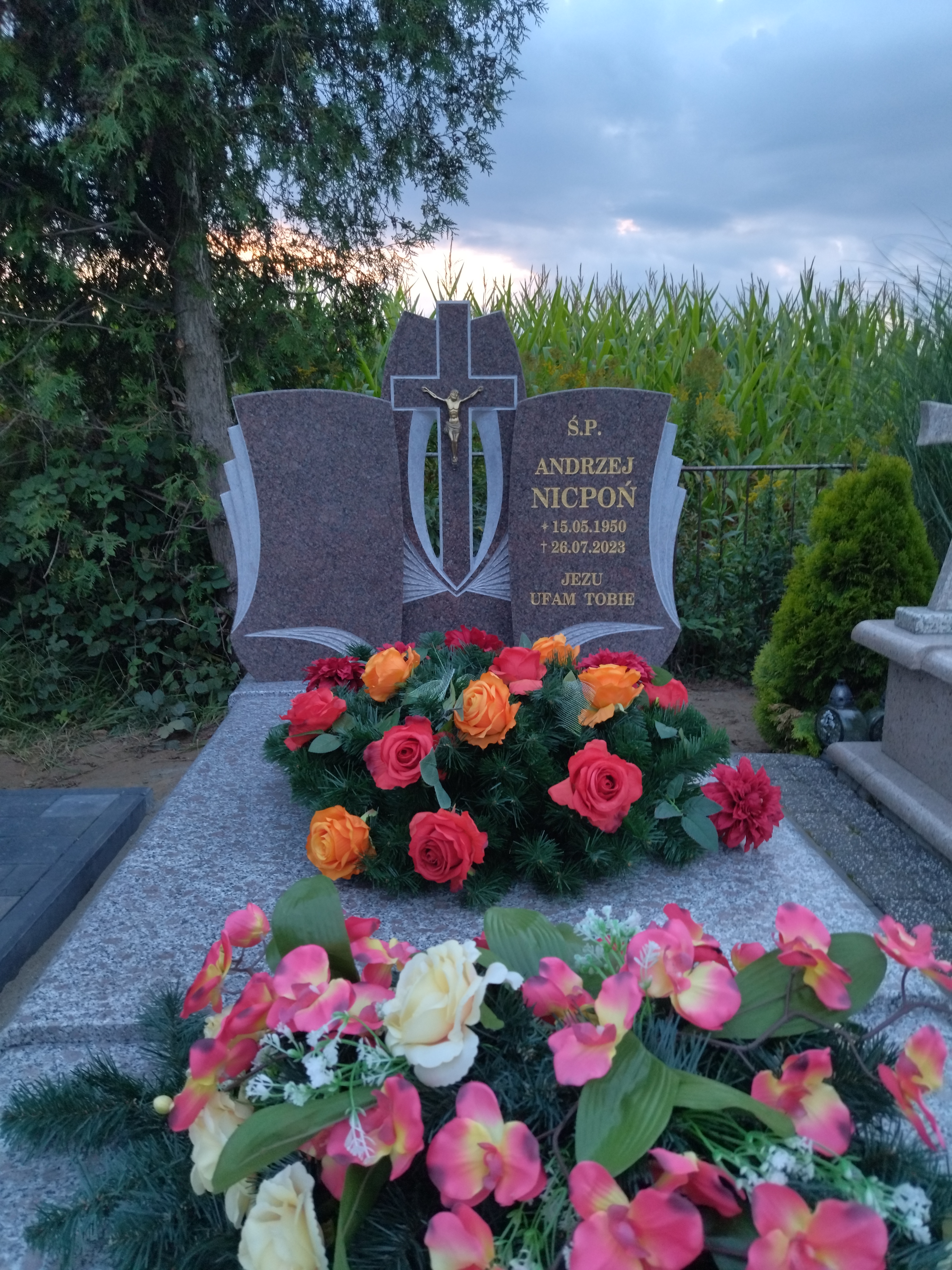 Andrzej Nicpoń 1950 Lubaczów Mokrzyca Zakład usług - Grobonet - Wyszukiwarka osób pochowanych