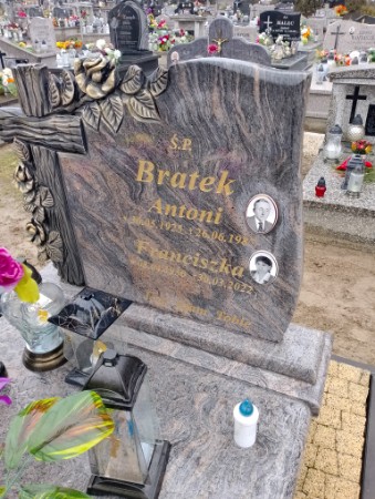 Grób Antoni Bratek