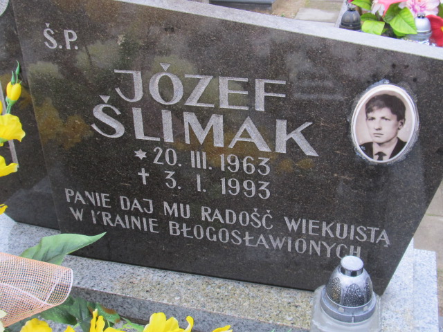 Józef Ślimak 1963 Lubaczów Mokrzyca Zakład usług - Grobonet - Wyszukiwarka osób pochowanych