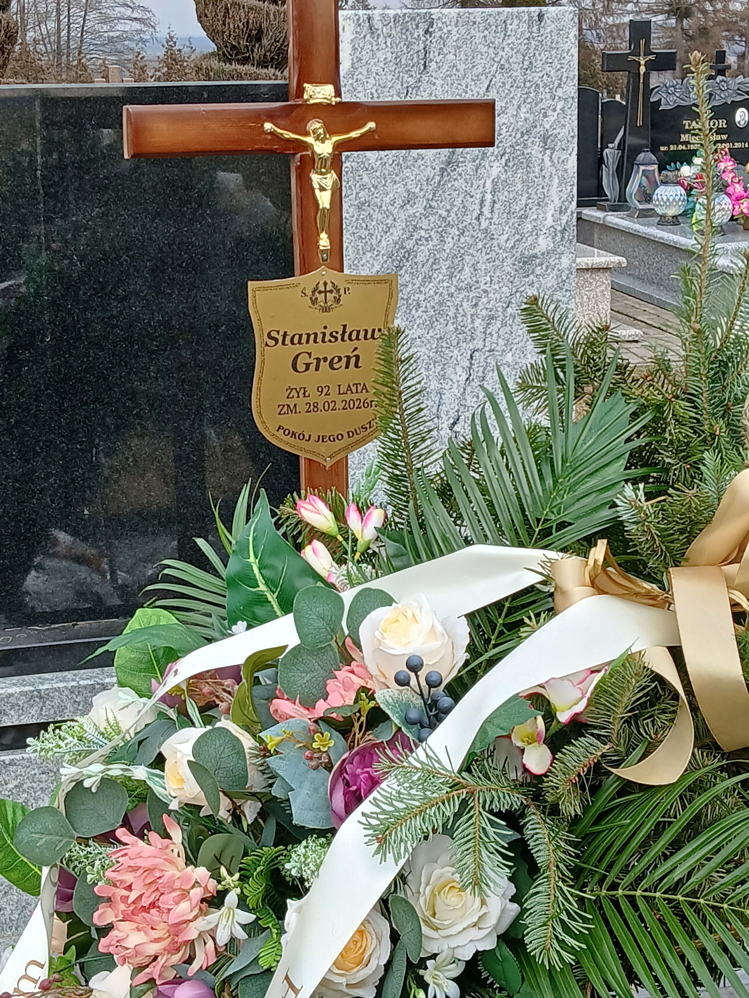 Grób Stanisław Greń