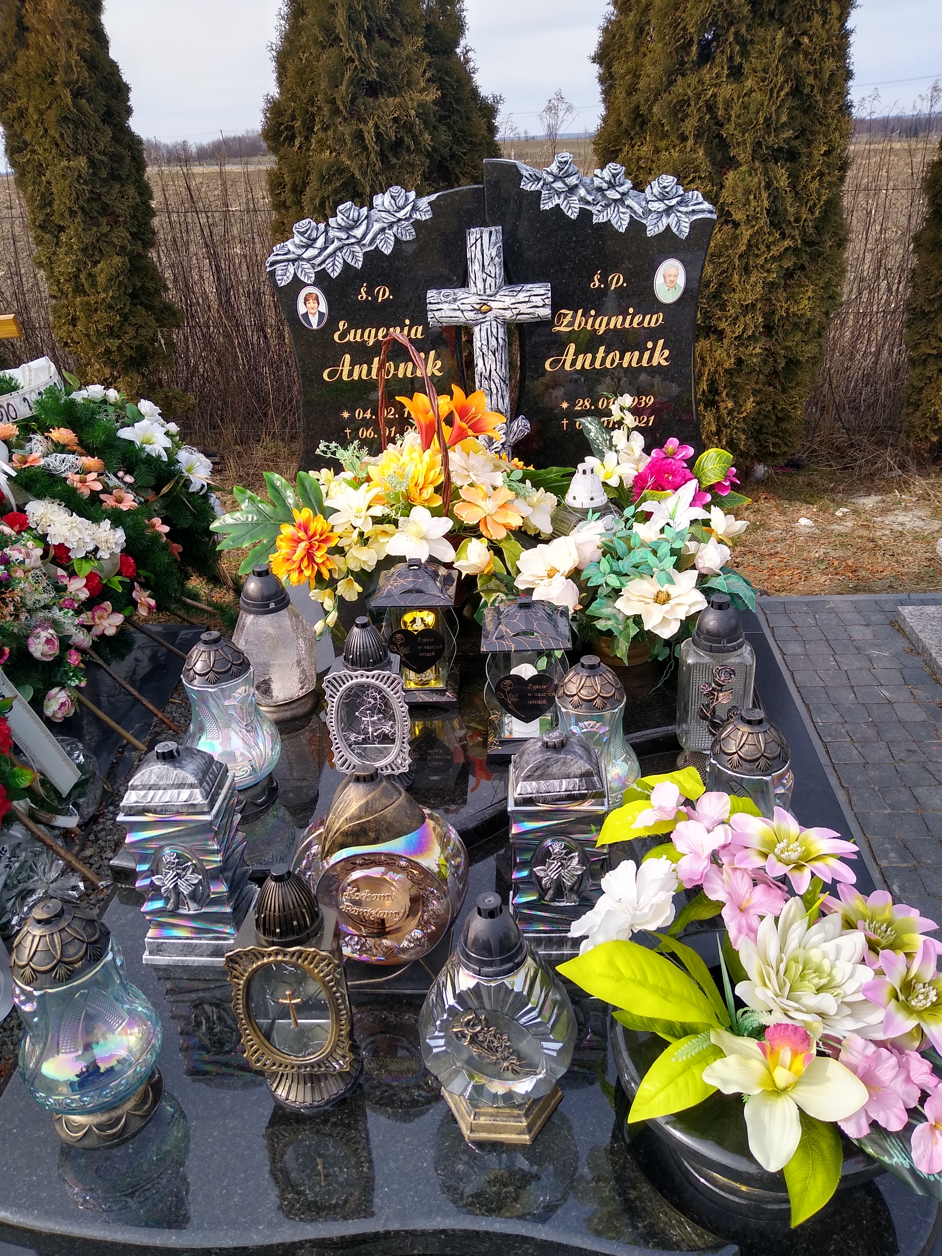 Grób Eugenia Antonik