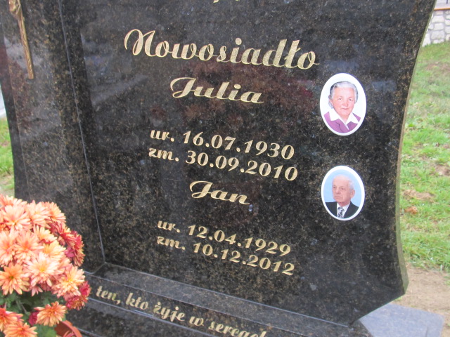 Grób Julia Nowosiadło