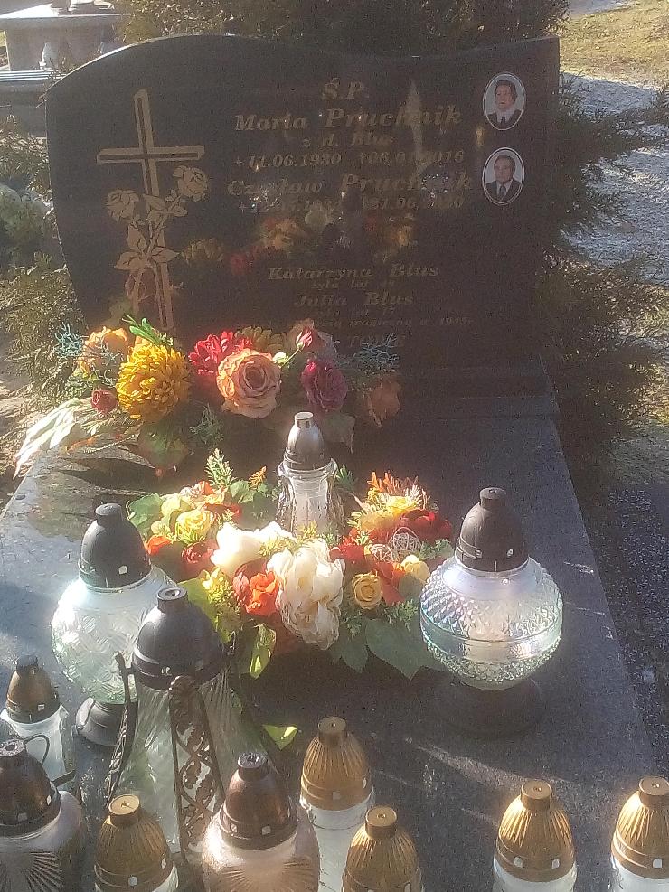 Grób Maria Pruchnik