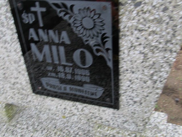 Grób Anna Milo