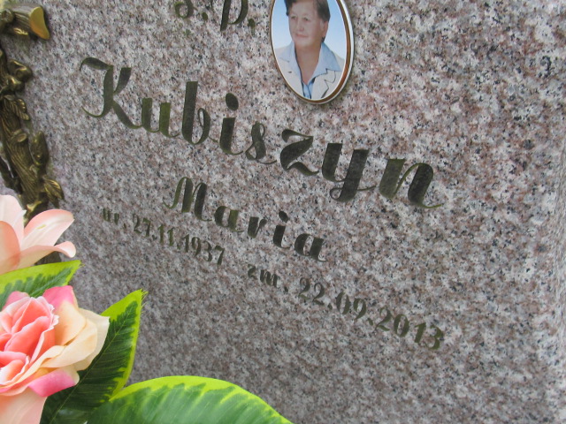Grób Maria Kubiszyn