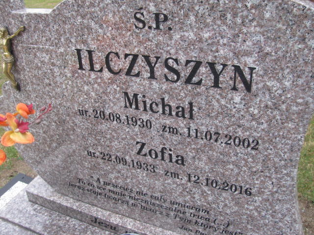 Grób Zofia Ilczyszyn