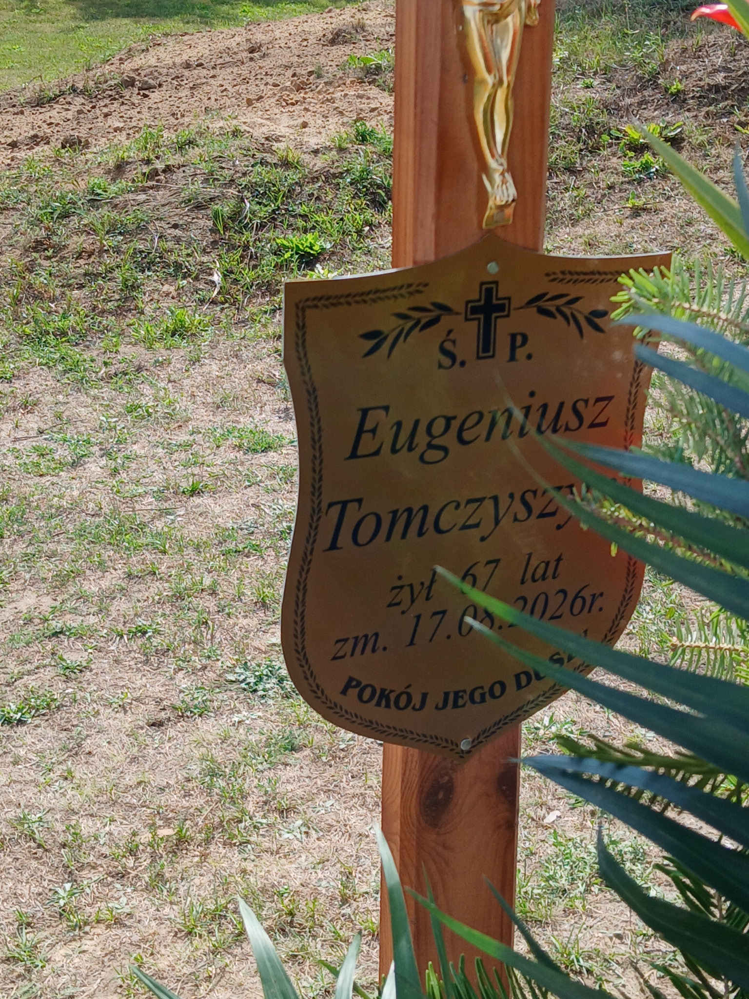 Grób Eugeniusz Tomczyszyn
