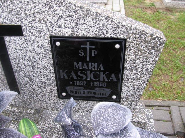 Maria Kasicka 1891 Lubaczów Mokrzyca Zakład usług - Grobonet - Wyszukiwarka osób pochowanych