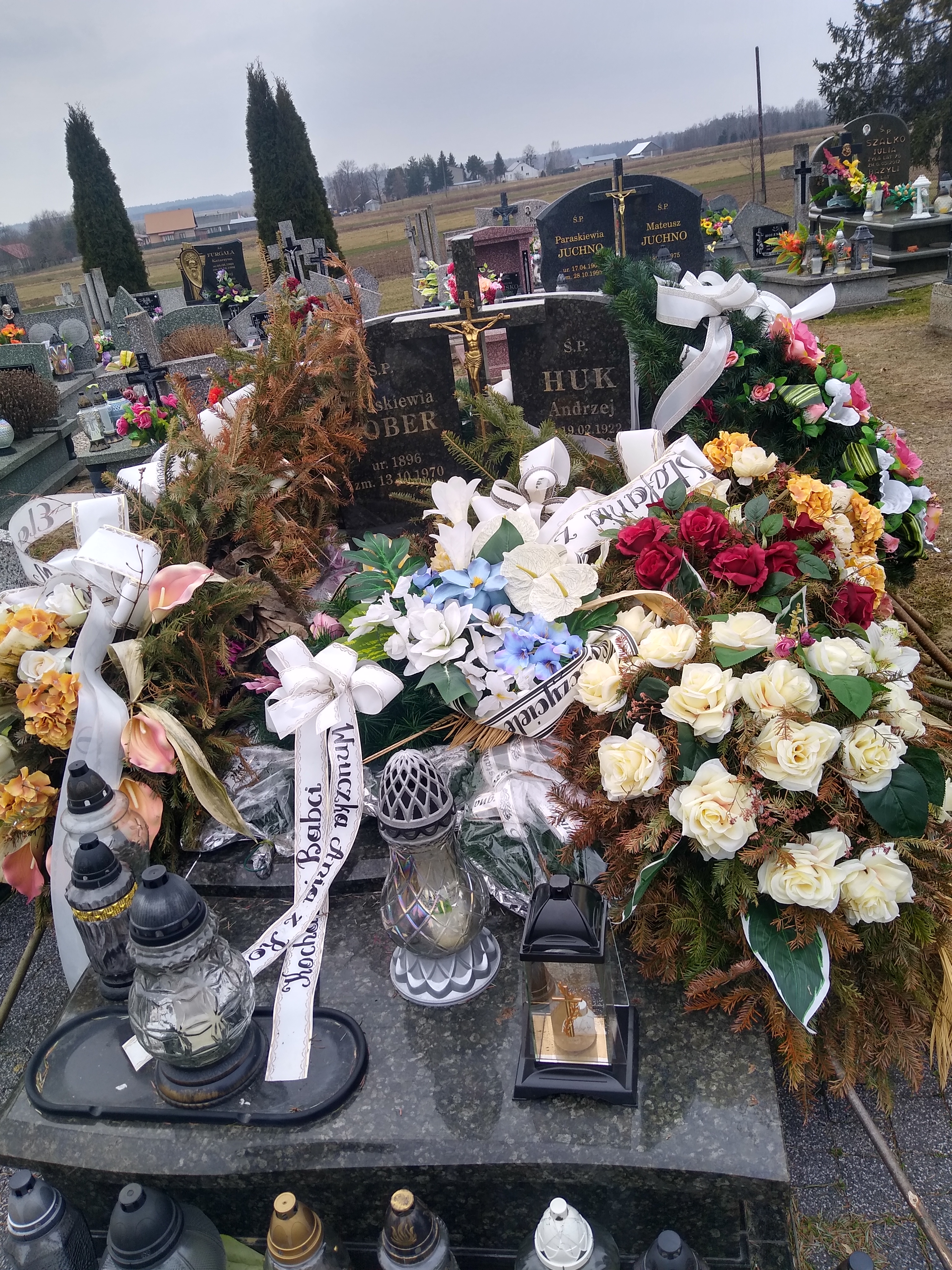 Grób Andrzej Huk