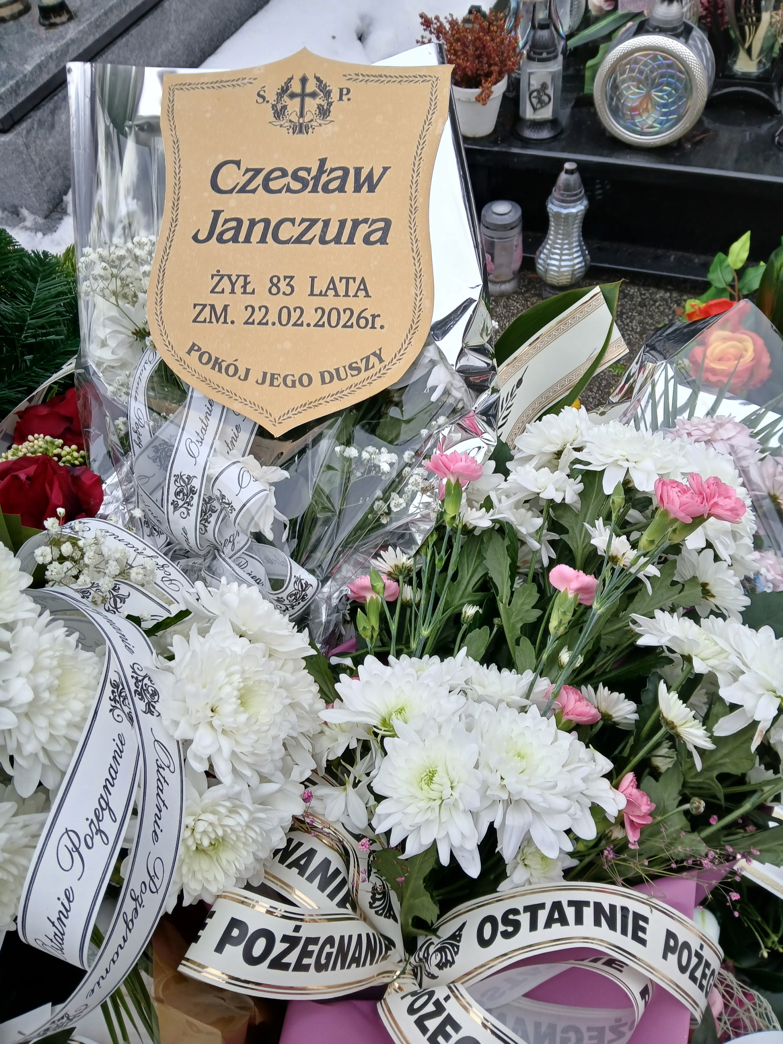 Grób Czesław Janczura