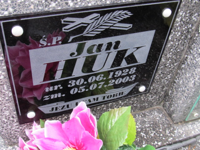 Jan Huk 1928 Lubaczów Mokrzyca Zakład usług - Grobonet - Wyszukiwarka osób pochowanych