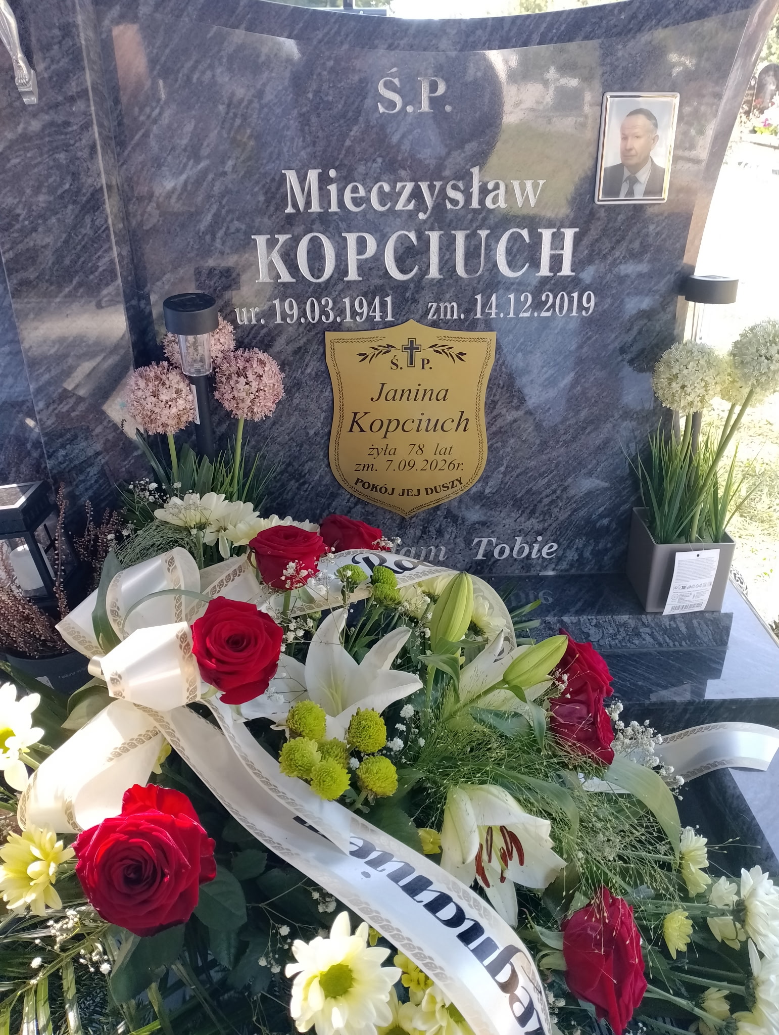 Grób Janina Kopciuch 