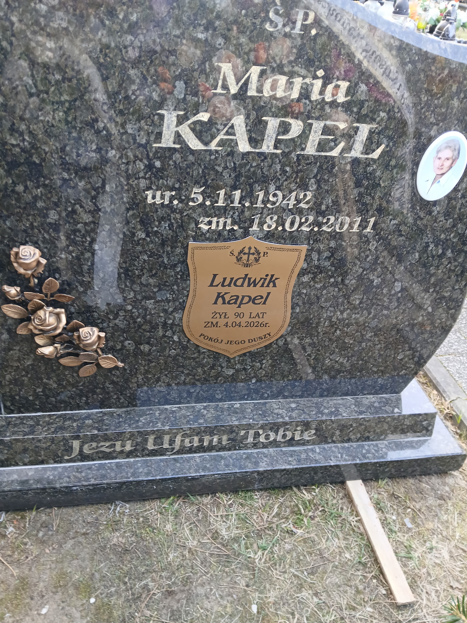 Grób Ludwik Kapel