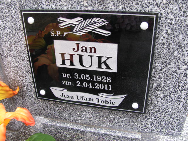 Grób Jan Huk