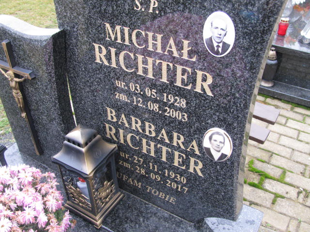 Michał Richter 1928 Lubaczów Mokrzyca Zakład usług - Grobonet - Wyszukiwarka osób pochowanych