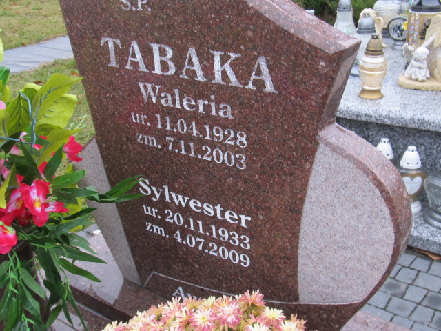 Sylwester Tabaka  1933 Lubaczów Mokrzyca Zakład usług - Grobonet - Wyszukiwarka osób pochowanych