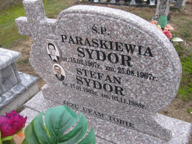 Stefan Sydor 1902 Lubaczów Mokrzyca Zakład usług - Grobonet - Wyszukiwarka osób pochowanych