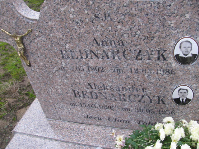 Grób Aleksander Bednarczyk