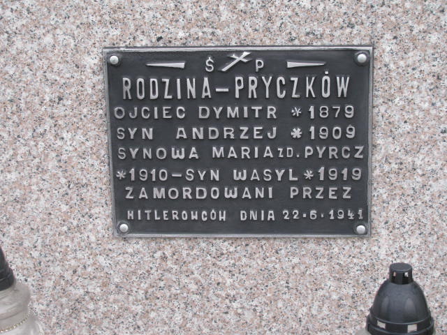 Maria Pryczka 1909 Lubaczów Mokrzyca Zakład usług - Grobonet - Wyszukiwarka osób pochowanych